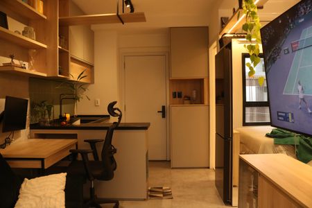 Studio à venda com 36m², 1 quarto e sem vagaSala/Cozinha