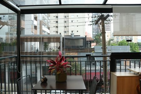 Studio à venda com 36m², 1 quarto e sem vagaVaranda