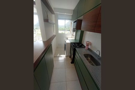 Cozinha de apartamento à venda com 3 quartos, 57m² em Barra Olímpica, Rio de Janeiro