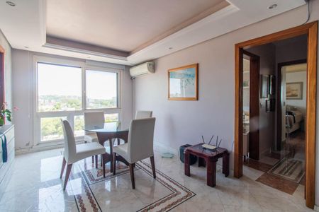 Sala de apartamento à venda com 4 quartos, 120m² em Cristal, Porto Alegre