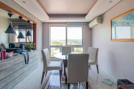 Sala de apartamento à venda com 4 quartos, 120m² em Cristal, Porto Alegre