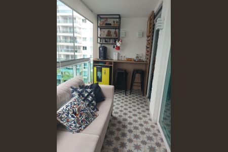 Varanda da Sala de apartamento para alugar com 2 quartos, 86m² em Jacarepaguá, Rio de Janeiro