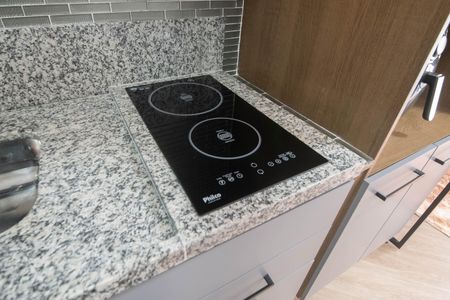 Studio à venda com 27m², 1 quarto e sem vagaCozinha