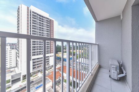 Studio à venda com 27m², 1 quarto e sem vagaVaranda