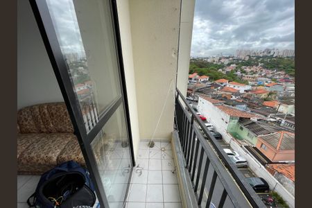 Varanda da Sala de apartamento para alugar com 2 quartos, 67m² em Jardim Celeste, São Paulo