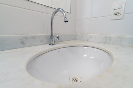 Apartamento para alugar com 58m², 2 quartos e 1 vaga Apartamento para alugar com 58m², 2 quartos e 1 vagaBanheiro Social Detalhe