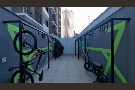 Apartamento à venda com 25m², 1 quarto e sem vaga Apartamento à venda com 25m², 1 quarto e sem vagaÁrea comum - Bicicletário