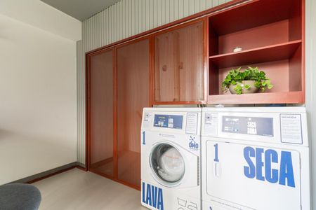 Apartamento à venda com 25m², 1 quarto e sem vaga Apartamento à venda com 25m², 1 quarto e sem vagaÁrea comum - Lavanderia