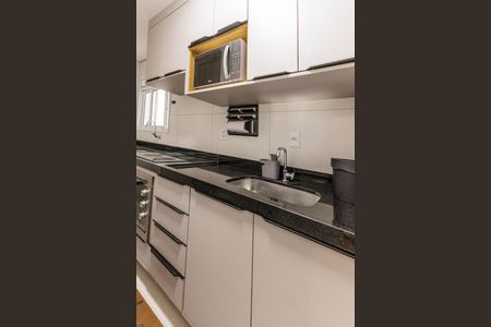 Studio para alugar com 35m², 1 quarto e 2 vagas Studio para alugar com 35m², 1 quarto e 2 vagasCozinha