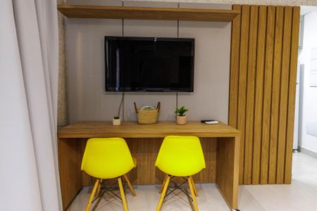 Studio para alugar com 35m², 1 quarto e 2 vagas Studio para alugar com 35m², 1 quarto e 2 vagasStudio