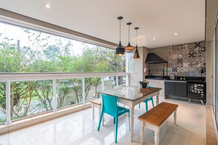 Varanda Sala de apartamento à venda com 3 quartos, 181m² em Alphaville Conde I, Barueri