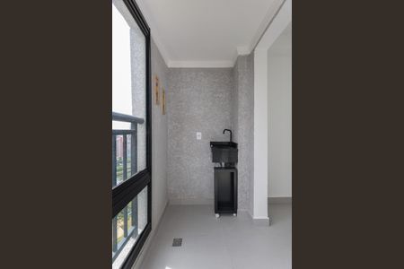 Varanda da Sala de apartamento à venda com 2 quartos, 40m² em Cidade Jardim, São Paulo