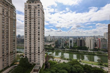 Vista da Varanda da Sala de apartamento à venda com 2 quartos, 40m² em Cidade Jardim, São Paulo