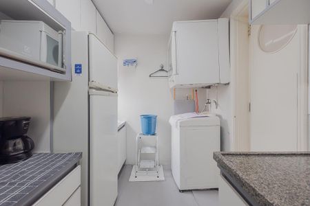 Apartamento à venda com 55m², 2 quartos e 2 vagasCozinha e Área de Serviço