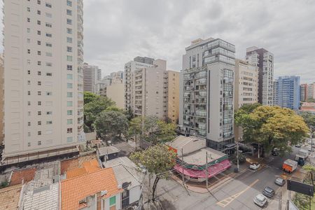 Vista da Varanda de apartamento à venda com 2 quartos, 55m² em Jardins, São Paulo
