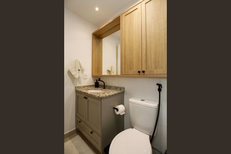 Studio à venda com 25m², 1 quarto e sem vaga Studio à venda com 25m², 1 quarto e sem vagaBanheiro