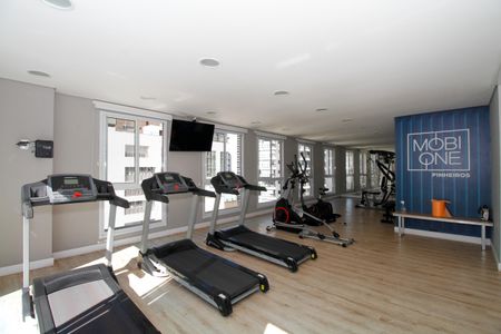 Studio à venda com 25m², 1 quarto e sem vaga Studio à venda com 25m², 1 quarto e sem vagaÁrea Comum - Academia