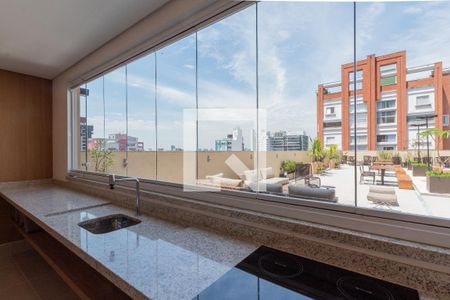 Studio à venda com 25m², 1 quarto e sem vaga Studio à venda com 25m², 1 quarto e sem vagaÁrea Comum - Rooftop