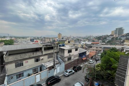 Vista Sala/Cozinha de apartamento para alugar com 1 quarto, 70m² em Parque Duque, Duque de Caxias