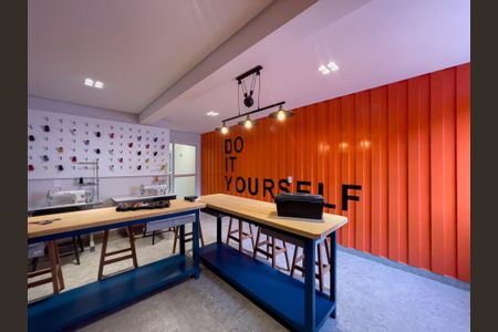 Apartamento à venda com 70m², 2 quartos e 1 vagaÁrea Comum - Oficina      