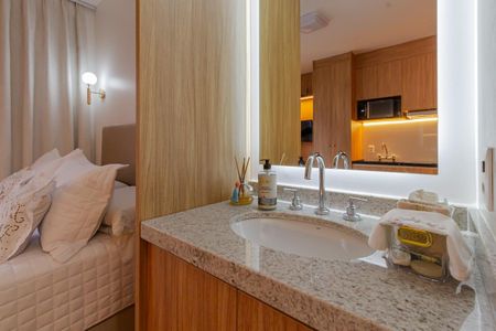 Studio à venda com 19m², 1 quarto e sem vagaBanheiro social