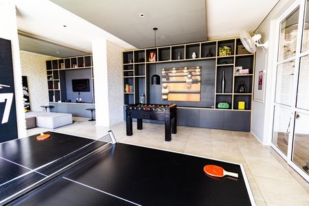 Apartamento para alugar com 79m², 2 quartos e 1 vaga Apartamento para alugar com 79m², 2 quartos e 1 vagaÁrea comum - Salão de Jogos