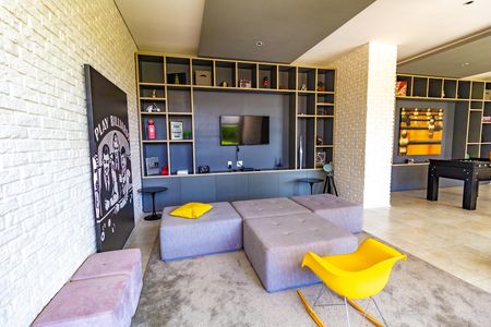 Apartamento para alugar com 79m², 2 quartos e 1 vaga Apartamento para alugar com 79m², 2 quartos e 1 vagaÁrea comum - Salão de Jogos