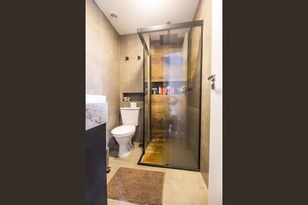 Apartamento à venda com 45m², 1 quarto e 1 vaga Apartamento à venda com 45m², 1 quarto e 1 vagaBanheiro da Suíte