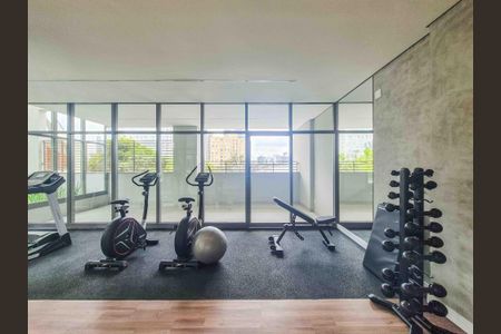 Studio à venda com 26m², 1 quarto e sem vaga Studio à venda com 26m², 1 quarto e sem vagaÁrea comum - Academia