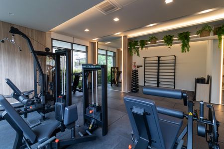 Apartamento à venda com 157m², 3 quartos e 2 vagas Apartamento à venda com 157m², 3 quartos e 2 vagasÁrea Comum - Academia