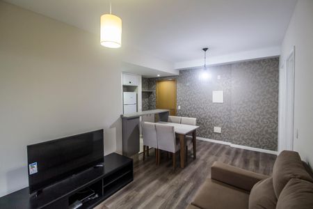Sala de apartamento à venda com 1 quarto, 50m² em Empresarial 18 do Forte, Barueri