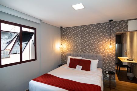 Quarto de apartamento para alugar com 1 quarto, 36m² em Consolação, São Paulo