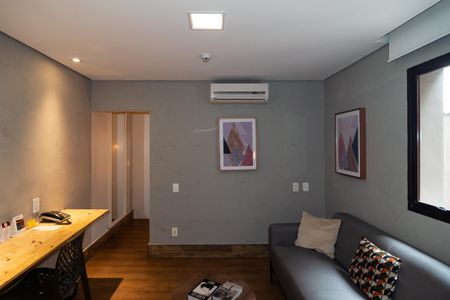 Sala de apartamento para alugar com 1 quarto, 36m² em Consolação, São Paulo