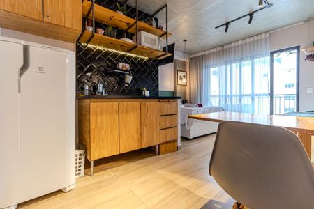 Studio para alugar com 29m², 1 quarto e sem vagaCozinha