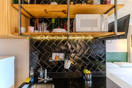 Studio para alugar com 29m², 1 quarto e sem vagaCozinha