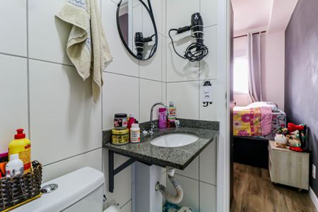 Apartamento para alugar com 31m², 1 quarto e sem vaga Apartamento para alugar com 31m², 1 quarto e sem vagaBanheiro da Suíte