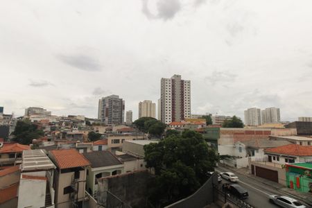 Varanda - Vista  de apartamento à venda com 3 quartos, 77m² em Vila Esperança, São Paulo