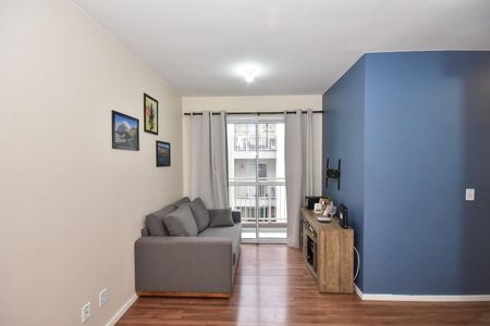 Sala de apartamento para alugar com 2 quartos, 49m² em Jardim Monte Alegre, Taboão da Serra