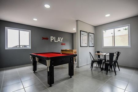 Apartamento à venda com 37m², 2 quartos e 1 vaga Apartamento à venda com 37m², 2 quartos e 1 vagaSalão de Jogos