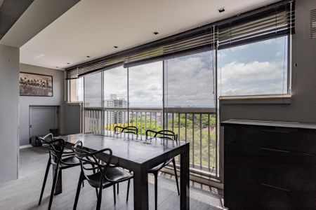 Sala de apartamento para alugar com 1 quarto, 57m² em Petrópolis, Porto Alegre