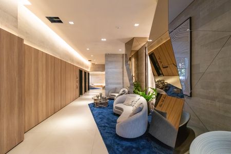 Studio para alugar com 25m², 1 quarto e sem vaga Studio para alugar com 25m², 1 quarto e sem vagaHall social