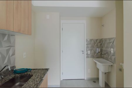 Apartamento para alugar com 37m², 1 quarto e sem vaga Apartamento para alugar com 37m², 1 quarto e sem vagaCozinha e Área de Serviço