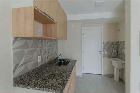 Apartamento para alugar com 37m², 1 quarto e sem vaga Apartamento para alugar com 37m², 1 quarto e sem vagaCozinha e Área de Serviço