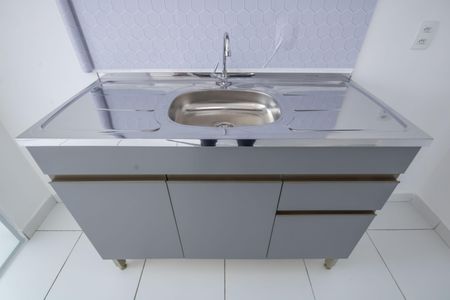 Apartamento para alugar com 47m², 2 quartos e 1 vaga Apartamento para alugar com 47m², 2 quartos e 1 vagaCozinha e Área de Serviço