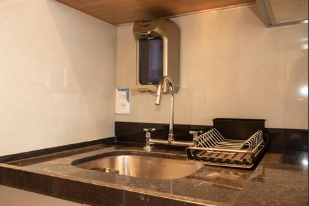 Studio à venda com 27m², 1 quarto e sem vagaCozinha