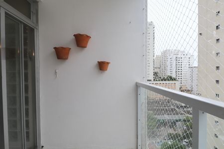 Varanda da Sala de apartamento para alugar com 2 quartos, 70m² em Centro, Guarujá