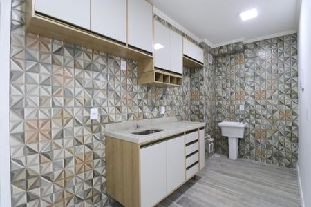 Apartamento à venda com 36m², 2 quartos e sem vagaCozinha e Área de Serviço