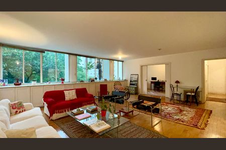 Sala de apartamento para alugar com 3 quartos, 180m² em Jardim Paulista, São Paulo