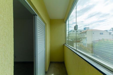 Varanda do Quarto de apartamento à venda com 1 quarto, 70m² em Cidade Continental, São Paulo