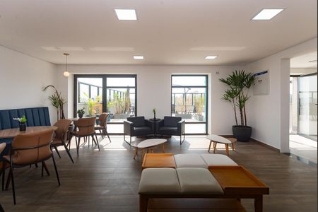 Apartamento para alugar com 35m², 1 quarto e 1 vaga Apartamento para alugar com 35m², 1 quarto e 1 vagaÁrea Comum - Salão de Festas